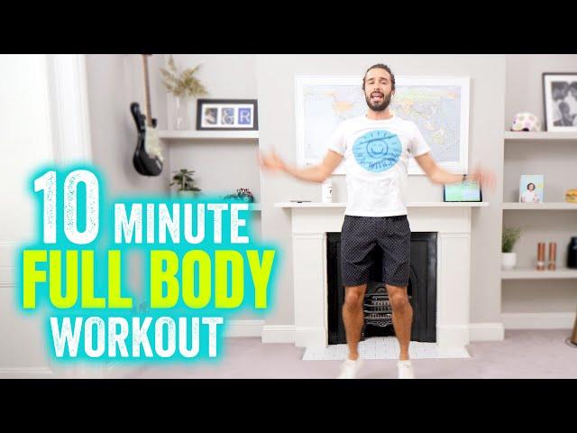 10 Minute FULL BODY Workout | The Body Coach TV