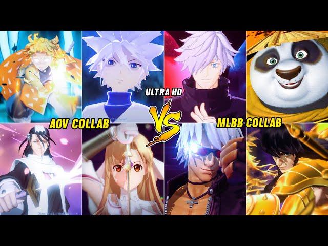 Skin Collaboration Showdown: MLBB vs. Arena of Valor - Ultra HD Comparison