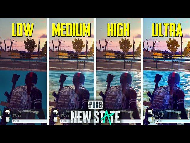 PUBG: New State | Low/Medium/High/Ultra Graphics (Android/IOS)