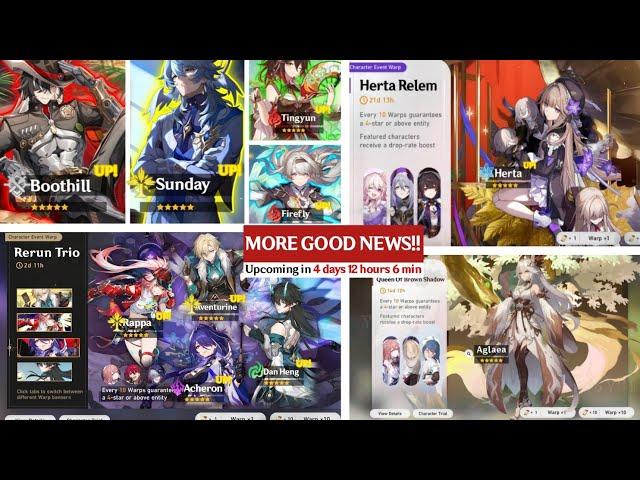 NEW UPDATE! All Confirm 2.6 to 3.1 Banners ROADMAP!, Reruns, Herta Kit, Acheron - Honkai Star Rail