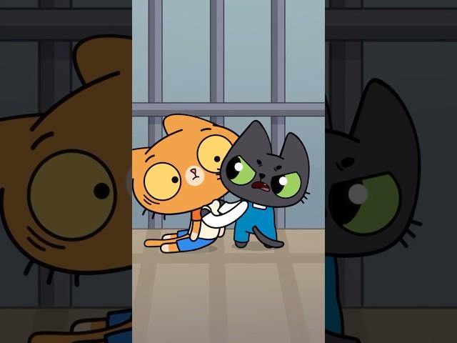 Simba is IN JAIL?!  #simbochka #simba #animation #cat