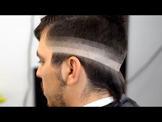 PERFECT AND EASY FADING STEPS : How To Do a Mid Fade Combover