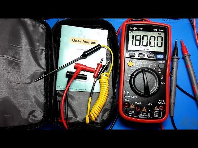 Richmeters RM219 и Aneng AN860B+. Большой обзор.