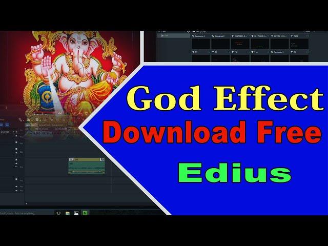 Edius 7 8 Hindu God Effect