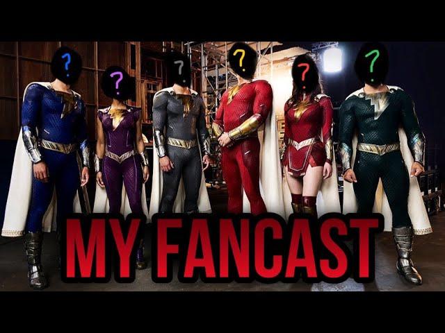 My Shazam Family Fancast!