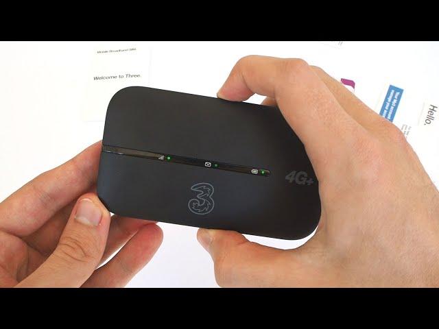 How To Set Up the Three 4G Plus MiFi Device - Huawei E5783B Mobile WiFi Router Unboxing