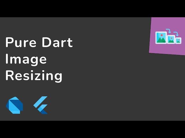 Pure Dart Image Resizing