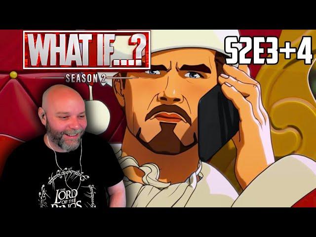 *WHAT...IF?* We see more Tony Stark! Season 2 Episode 3 & 4 - MARVEL REACTION