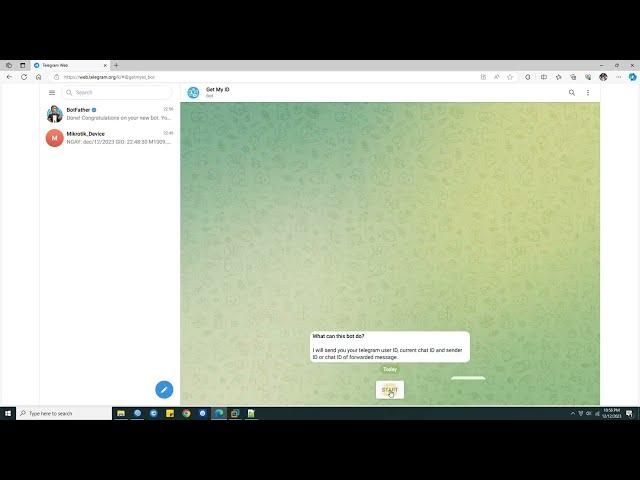 Monitor the network via telegram [Mikrotik]