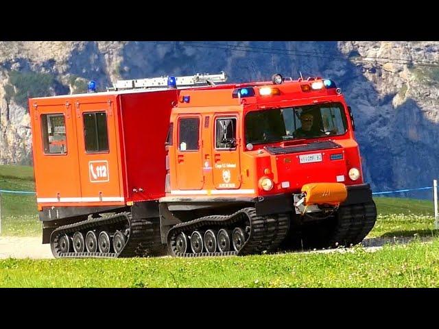 [Hägglunds] Raupenfahrzeug Freiwillige Feuerwehr Seiser Alm // Veicolo Cingolato VVF Alpe di Suisi