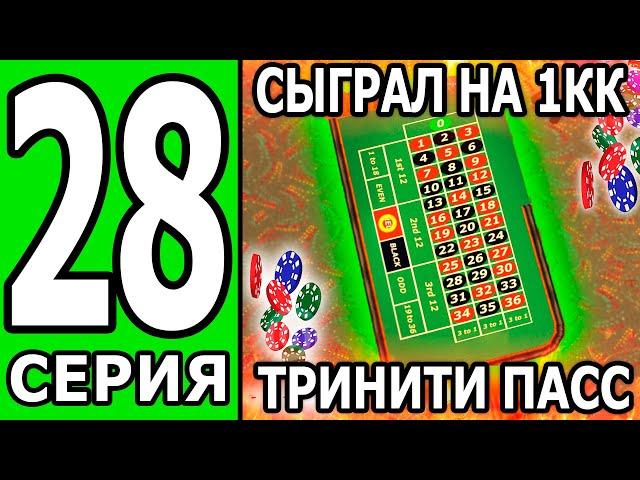 ПУТЬ БОМЖА на ТРИНИТИ РП #28 СЫГРАЛ НА МИЛЛИОН И ВОТ ЧТО ПОЛУЧИЛОСЬ! (БЕЗ ДОНАТА И ПОМОЩИ)