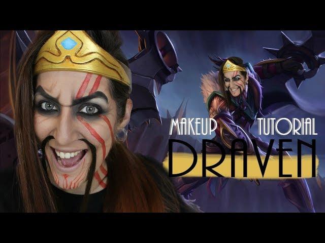  Draven (LoL) Makeup Tutorial | Maria Pol