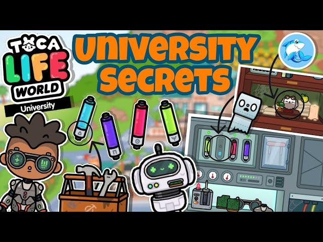 Toca Life World | University Secrets!!