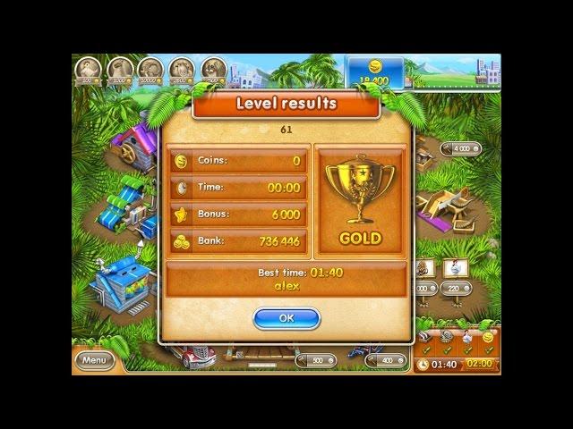 Farm Frenzy 3 only GOLD (level 61) playthrough Веселая ферма 3 (уровень 61) Золото