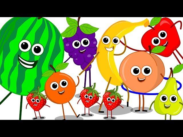 The Fruits Song | Learn Fruits Nursery Rhymes | Baby Songs | Kids Rhymes For Children | Kids Tv