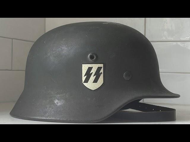 Waffen-SS M40 Q66 Combat Helmet