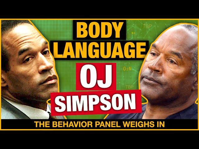  OJ Simpson's GUILT Revealed in a Series of Body Language Gestures?