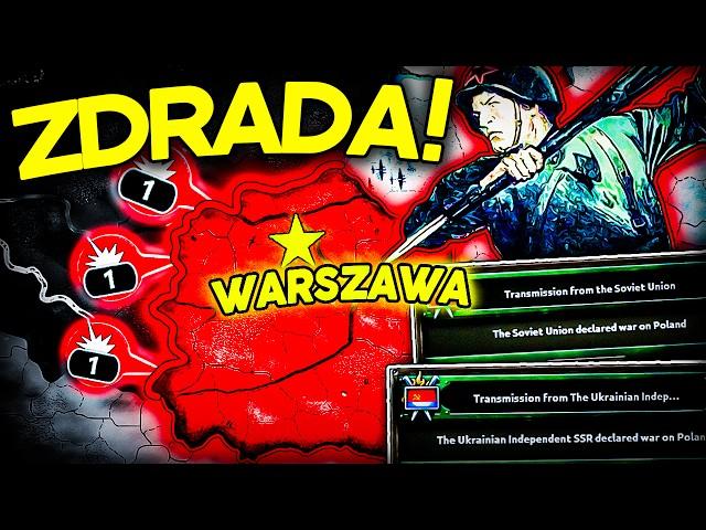 NAJBARDZIEJ ZDRADZONA POLSKA, TOTALNY CHAOS MULTIPLAYER Z DRUŻYNĄ PIERŚCIENIA (Hearts of Iron 4)