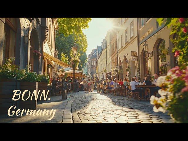 Bonn: The Forgotten Capital of West Germany| Bonn, Germany   Walking tour 4K 60fps (with Captions)