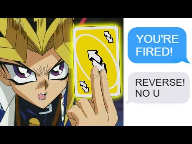 r/Prorevenge Employee Plays Reverse Uno on Smug Boss "No, YOU'RE Fired!" Funny Reddit Posts