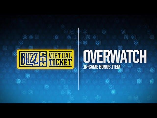 BlizzCon 2018 Virtual Ticket - Overwatch: In-Game Item Reveal