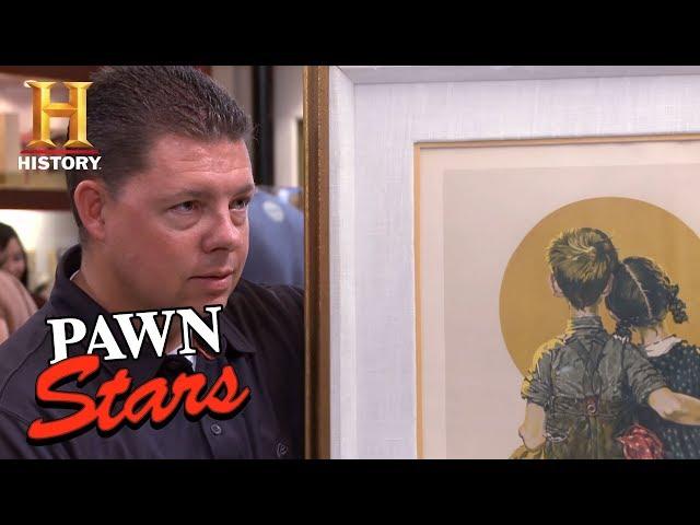 Pawn Stars: Norman Rockwell Lithographs | History