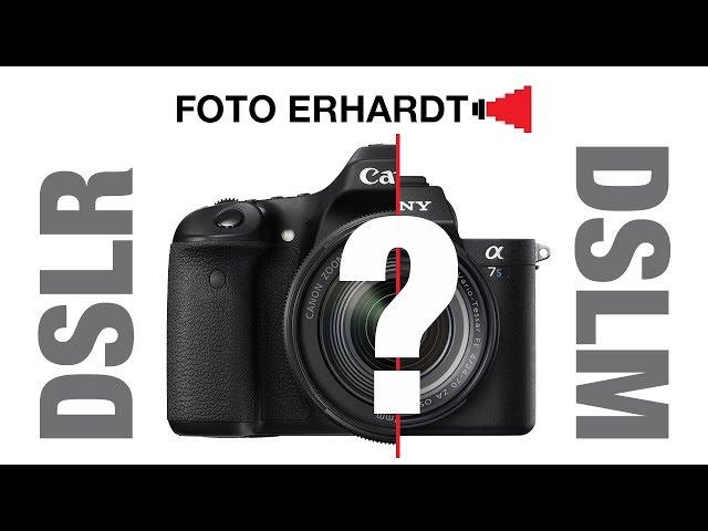 Spiegelreflex oder Systemkamera?