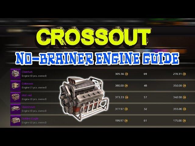 Crossout: No-Brainer Engine Guide! [2019]