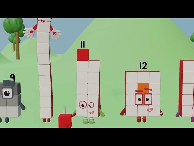 (REUPLOAD) Numberblocks  Learn to count 0  - 20 ToonBlocks ToonLore REUPLOAD