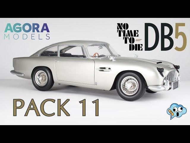 Agora Models 007 Aston Martin DB5 from James Bond No Time To Die 1:8 scale diecast pack 11 build