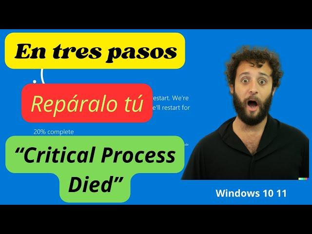 How to fix CRITICAL_PROCESS_DIED blue screen error in Windows 10