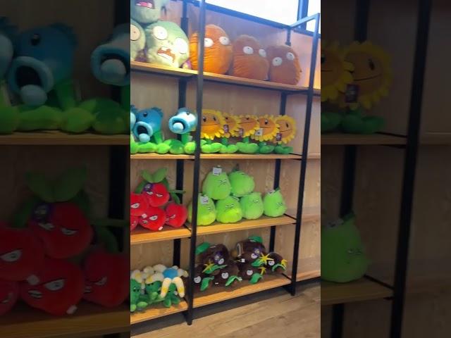 Plants vs. Zombies plush toys are on sale