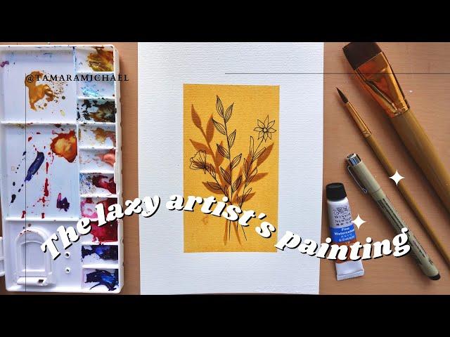 Easy painting for lazy artists