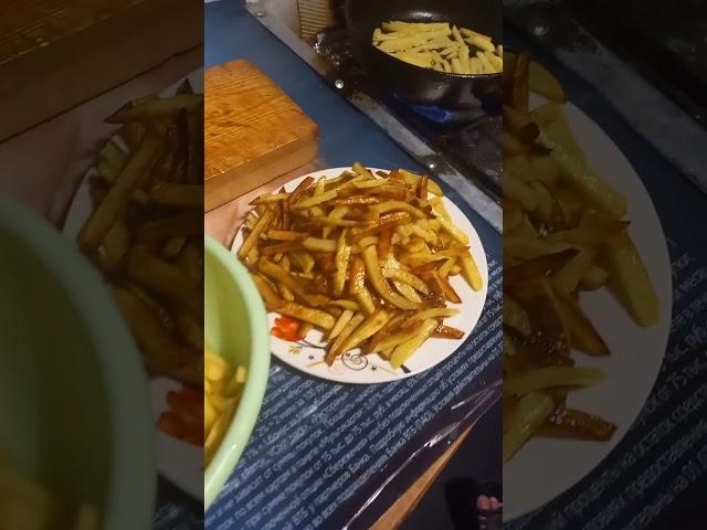 Жареная картошка. Лучший картофель фри чем. KFC. #санктпетербург #russia