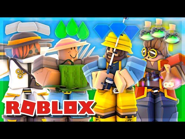 ULTIMATE FARMING SQUAD! Roblox Bedwars