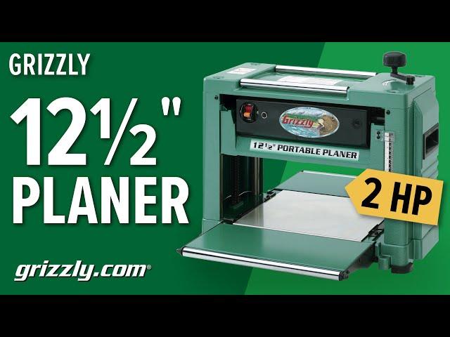 Grizzly 12-1/2" Portable Benchtop Planer G0505