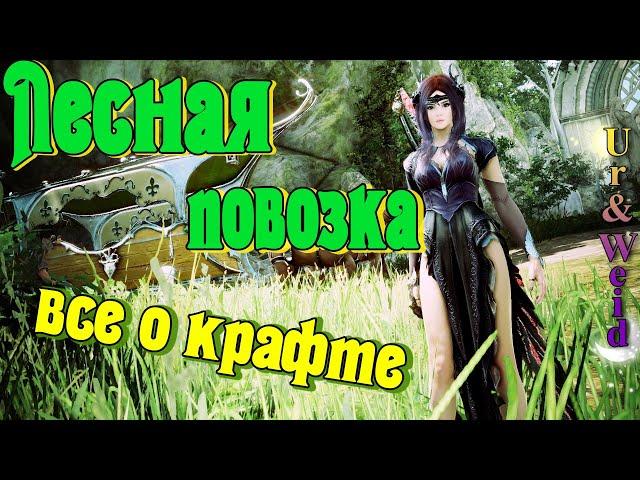 Лесная Повозка в Black Desert: крафт, материалы, обвесы