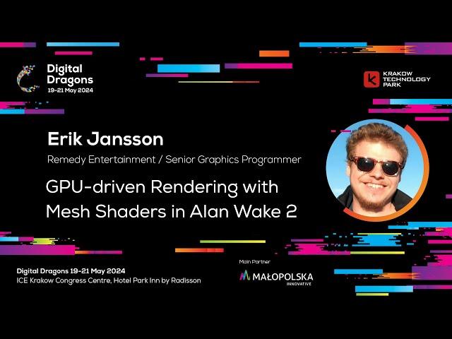 Erik Jansson - GPU driven Rendering with Mesh Shaders in Alan Wake 2