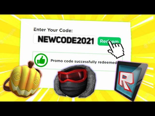 ВСЕ НОВЫЕ РОБЛОКС ПРОМОКОДЫ НА ОКТЯБРЬ 2021! | ROBLOX