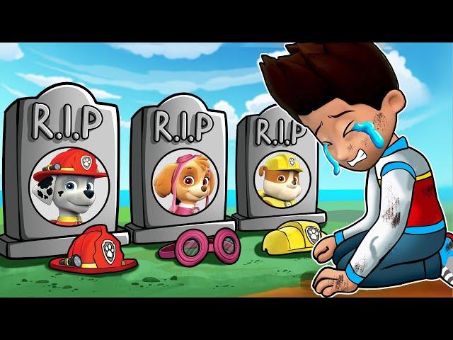 Paw Patrol Ultimate Rescue | Goodbye Paw Patrol - Don't Leave Me Alone - Sad Story | Rainbow