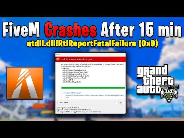 ntdll.dll Fivem Crash Fix (How To Fix Fivem Crash After 15 min playing)