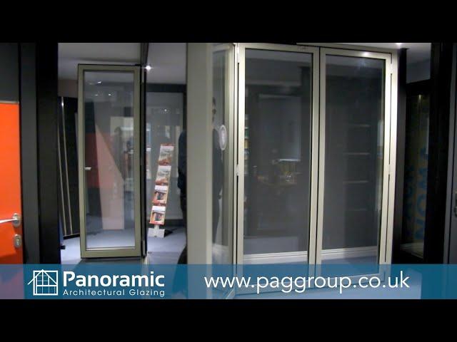 Dutemann corner Bifold door demonstation