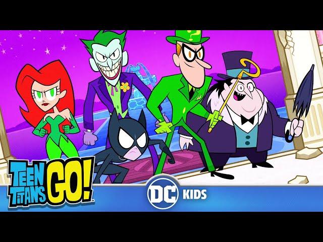 Teen Titans Go! Россия | Лучшие злодеи 4-го сезона  | DC Kids