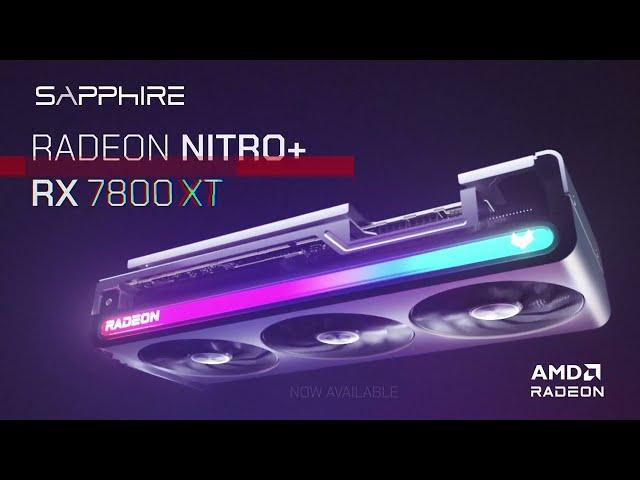 SAPPHIRE NITRO+ AMD Radeon RX 7800 XT