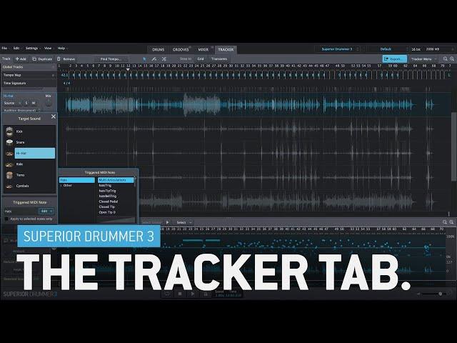 Superior Drummer 3: Tracker