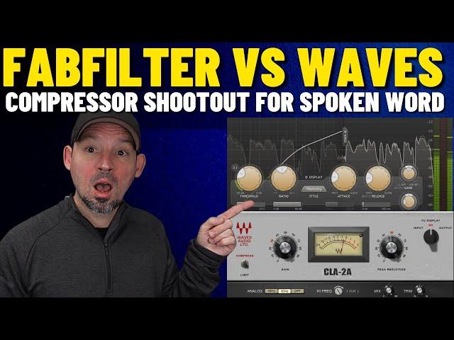 Waves CLA-2A Compressor Vs Fabfilter Pro C2: Which Is Better For Dialogue And Spoken Word?