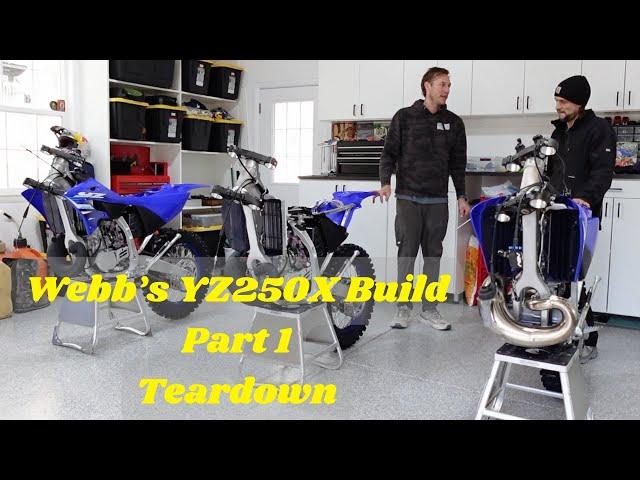 Webb's YZ250X Build Teardown