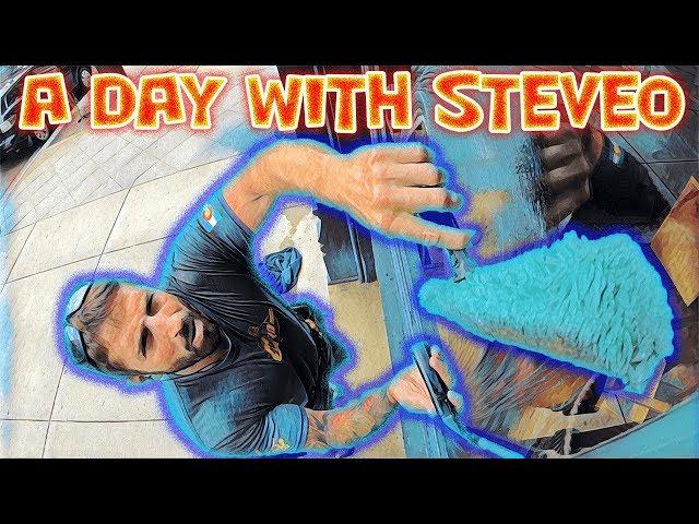 A DAY WITH STEVEO THE WINDOW CLEANER