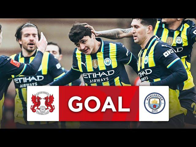 GOAL | Abdukodir Khusanov | Leyton Orient 1-1 Man City | Fourth Round | Emirates FA Cup 24-25