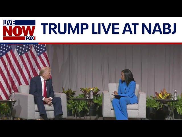 WATCH FULL: Former President Trump fiery discussion at NABJ Forum in Chicago | LiveNOW FOX